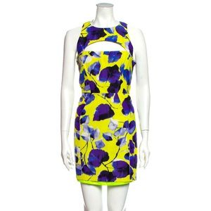 Milly Floral Print Sheath Dress